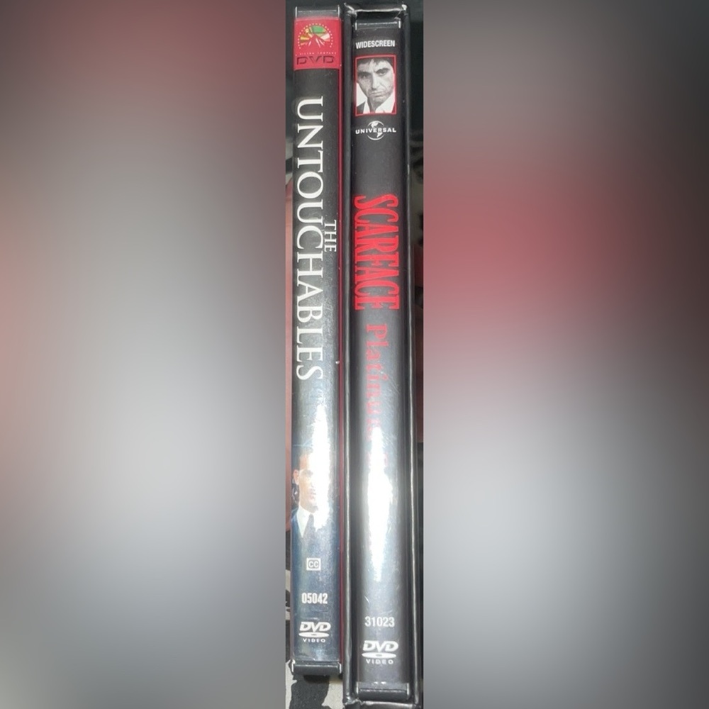 PreOwned Mob Movies TheUntouchables & ScarFace  Casino & Carlito’s Way . - Picture 12 of 16